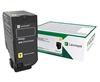 Picture of Lexmark 73B20Y0 toner cartridge 1 pc(s) Original Yellow