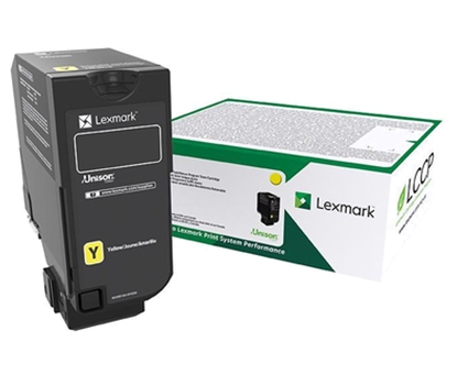 Picture of Lexmark 73B20Y0 toner cartridge 1 pc(s) Original Yellow