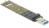 Picture of Delock Converter for M.2 NVMe PCIe SSD with USB 3.1 Gen 2