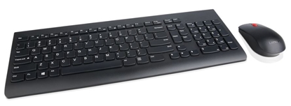 Attēls no Lenovo 4X30M39500 Essential Keyboard and Mouse Combo, Wireless, Keyboard layout English/Lithuanian, Wireless connection Yes, Mouse included, Black, EN/ LT, Numeric keypad