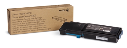 Picture of Xerox Genuine Phaser 6600 / WorkCentre 6605 Cyan Toner Cartridge - 106R02245