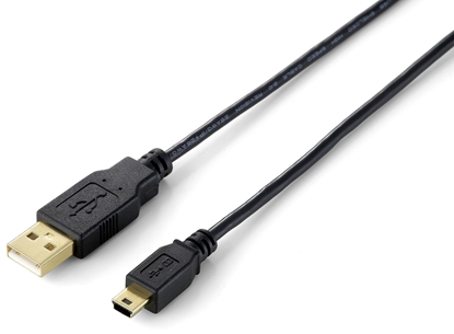 Attēls no Equip USB 2.0 Type A to Mini-B Cable, 3.0m