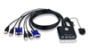 Изображение Aten CS22U-A7 KVM switch Black