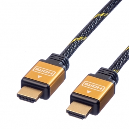 Attēls no ROLINE GOLD HDMI High Speed Cable, M/M, 10 m