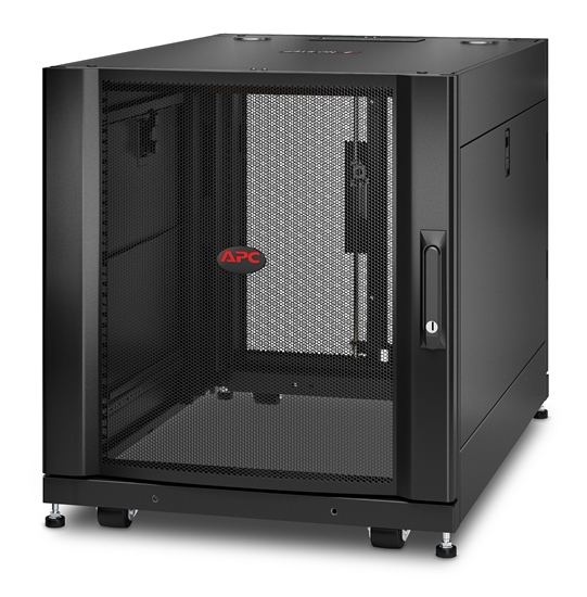 Picture of APC NetShelter SX 12U Server Rack Enclosure 600mm x 900mm w/ Sides Black