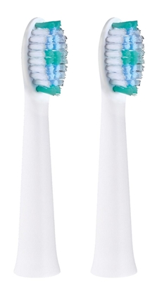 Attēls no Panasonic | WEW0974W503 | Toothbrush replacement | Heads | For adults | Number of brush heads included 2 | Number of teeth brushing modes Does not apply | White