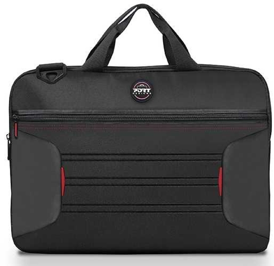 Picture of PORT DESIGNS | Fits up to size  " | PREMIUM PACK 17.3 | Messenger - Briefcase | Black