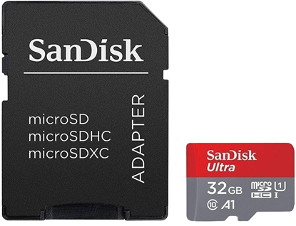 Attēls no SanDisk Ultra 32GB MicroSDHC + Adapter