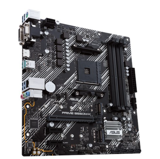 Picture of ASUS PRIME B550M-K AMD B550 Socket AM4 micro ATX