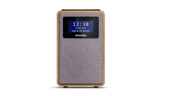 Picture of Philips TAR5005/10 radio Clock Digital Grey, Wood