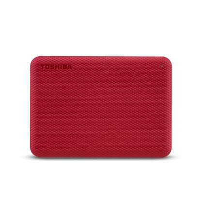 Attēls no Toshiba Canvio Advance external hard drive 4 TB Red