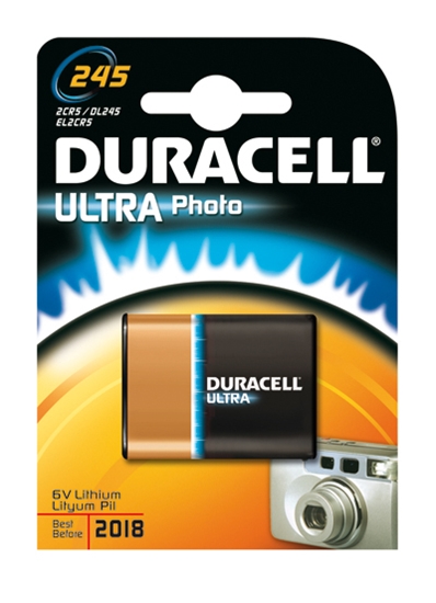 Изображение Duracell Ultra Photo 245 Nickel-Oxyhydroxide (NiOx)