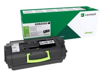 Picture of Lexmark 63B2000 toner cartridge 1 pc(s) Original Black