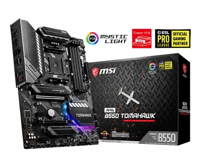 Attēls no MSI MAG B550 Tomahawk AMD B550 Socket AM4 ATX