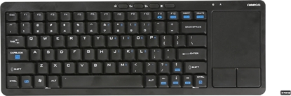 Изображение Omega wireless keyboard US SmartTV OKB004B, black (43666)