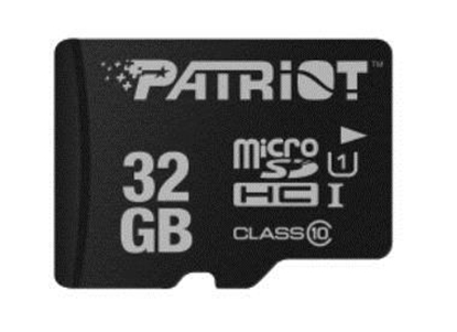 Attēls no Patriot Memory PSF32GMDC10 memory card 32 GB MicroSDHC UHS-I Class 10