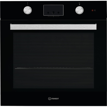 Attēls no Indesit IFW 65Y0 J BL oven 66 L A Black, Stainless steel