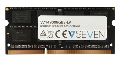 Attēls no V7 8GB DDR3 PC3-14900 - 1866mhz SO DIMM Notebook Memory Module - V7149008GBS-LV