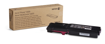 Picture of Xerox Genuine Phaser 6600 / WorkCentre 6605 Magenta Toner Cartridge - 106R02230