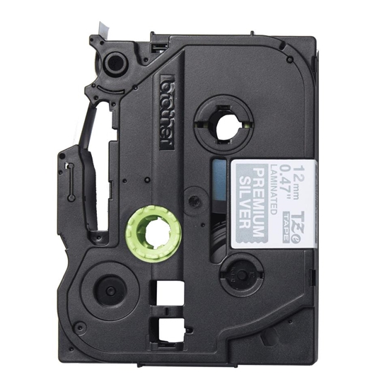 Picture of Brother TZe-PR935 label-making tape White on silver