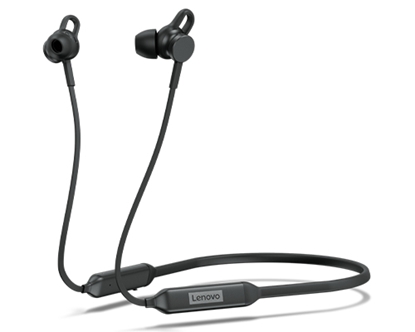 Picture of Lenovo 4XD1B65028 headphones/headset Wired & Wireless In-ear Calls/Music Micro-USB Bluetooth Black