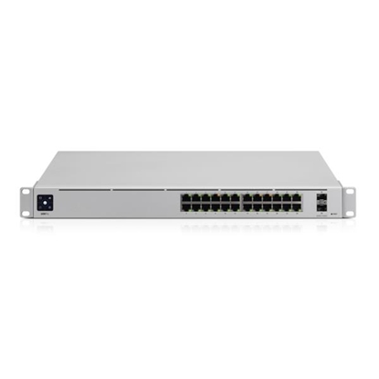 Изображение Ubiquiti UniFi USW-PRO-24 network switch Managed L2/L3 Gigabit Ethernet (10/100/1000) Silver