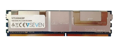 Attēls no V7 4GB DDR2 PC2-5300 667Mhz SERVER FB DIMM Server Memory Module - V753004GBF