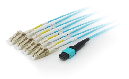 Attēls no Equip MTP/MTP Trunk Fiber Optic Patch Cable, OM4, 3m