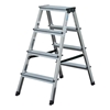 Picture of Krause Dopplo double-sided step ladder silver