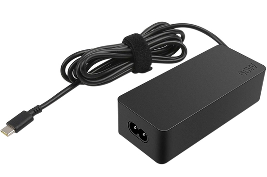 Picture of Lenovo 4X20M26272 power adapter/inverter 65 W Black