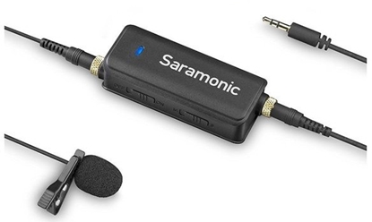 Picture of Saramonic microphone + audio mixer LavMic