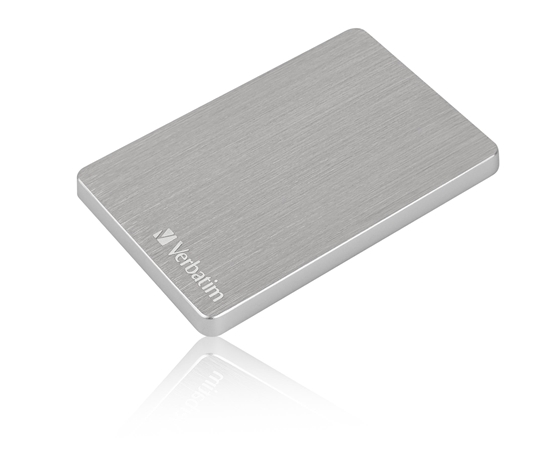 Picture of Verbatim Store 'n' Go ALU Slim Portable Hard Drive 2TB Silver