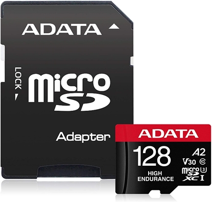 Picture of MEMORY MICRO SDXC 128GB W/AD./AUSDX128GUI3V30SHA2-RA1 ADATA