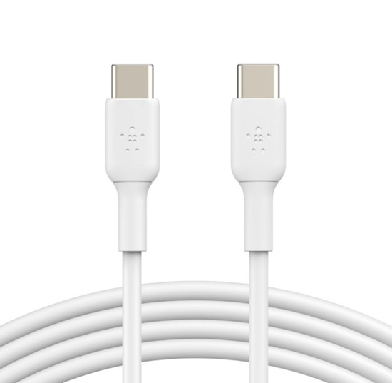 Picture of Belkin USB-C/USB-C Cable      1m PVC, white          CAB003bt1MWH