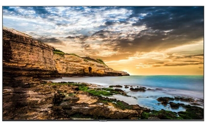 Attēls no Samsung LH43QETELGC Digital signage flat panel 109.2 cm (43") LED 300 cd/m² 4K Ultra HD Black