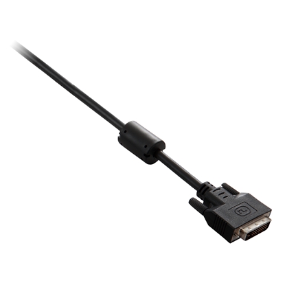 Изображение V7 Black Video Cable DVI-D Male to DVI-D Male 3m 10ft