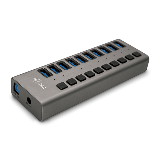 Picture of i-tec USB 3.0 Charging HUB 10 port + Power Adapter 48 W