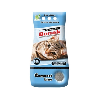 Picture of Certech Super Benek Compact Natural - Cat Litter Clumping 10 l