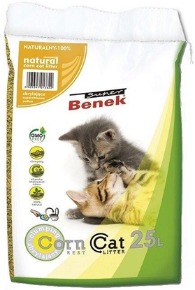 Attēls no Certech Super Benek Corn Cat - Corn Cat Litter Clumping 25 l
