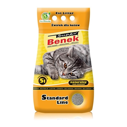 Attēls no Certech Super Benek Standard Natural - Cat Litter Clumping 10 l