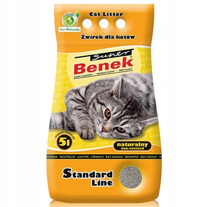 Picture of Certech Super Benek Standard Natural - Cat Litter Clumping 5 l