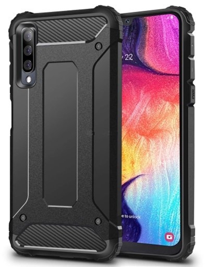 Picture of Mocco Armor Cover with TPU Back Case Huawei P Smart 2020 Black