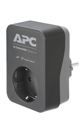 Pilt APC Essential SurgeArrest 1 Outlet Black 230V Germany