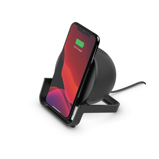 Picture of Belkin Boost Charge Smartphone Black AC Wireless charging Fast charging Indoor
