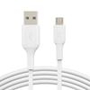 Изображение Belkin Micro-USB/USB-A 1m PVC white CAB005bt1MWH