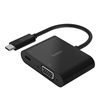 Picture of Belkin USB-C to VGA-Adapter 60W PD, black AVC001btBK