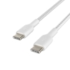 Picture of Belkin USB-C/USB-C Cable 1m coated, white CAB004bt1MWH