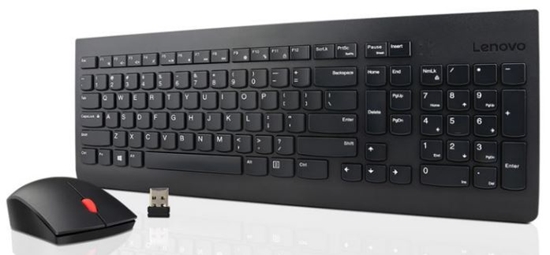 Picture of Lenovo 4X30M39497 keyboard Mouse included RF Wireless QWERTY US English Black