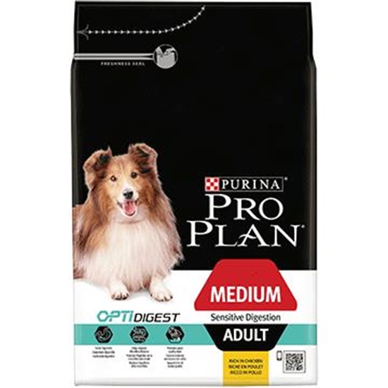 Picture of Purina Medium Adult Sensitive Digestion with OPTIDIGEST 14 kg Lamb