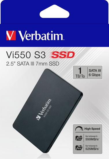 Picture of Verbatim Vi550 S3 2,5  SSD   1TB SATA III                   49353